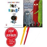 Kırmızı Kedi Yayınevi Alfa Kalem-Iyyy, Sinek!-Kocaman Minik Tüylü-Hanzade Servi 2 Kitap-Setli