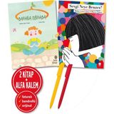 Kırmızı Kedi Yayınevi Alfa Kalem-Sevgi Neye Benzer?-Bahara Merhaba-Hafize Çınar Güner Burcu Yılmaz 2 Kitap-Setli