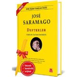 Kırmızı Kedi Yayınevi Alfa Kalem+Defterler (Ciltli) (José Saramago) Yeni Deneme Edebiyat Kitap