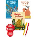 Kırmızı Kedi Yayınevi Alfa Kalem+Hoppi’nin Hop Hop Zihni+Kafamda Orman+Salyangoz ve Sobe(Gökçe Ispi Turan)3 Kitap Hikaye