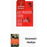 Kırmızı Kedi Yayınevi Aşk-I Muhabbet Sevda-Gece Gelen Ölüm + Geometri Hediye - Hayır