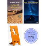 Kırmızı Kedi Yayınevi Hayalet Koşucu - Parker Bilal + Kuzey Işıklarının Şarkısı + Telefon Tutucu