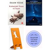 Kırmızı Kedi Yayınevi Kıskaçtaki Insan ve Isyan - Özlem Yüzak + Kuzey Işıklarının Şarkısı + Telefon Tutucu
