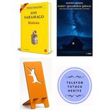 Kırmızı Kedi Yayınevi Mağara - Jose Saramago + Kuzey Işıklarının Şarkısı + Telefon Tutucu
