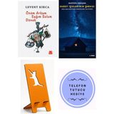 Kırmızı Kedi Yayınevi Önüm Arkam Sağım Solum Dönek - Levent Kırca + Kuzey Işıklarının Şarkısı + Telefon Tutucu