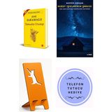 Kırmızı Kedi Yayınevi Toprağın Uyanışı - Jose Saramago + Kuzey Işıklarının Şarkısı + Telefon Tutucu