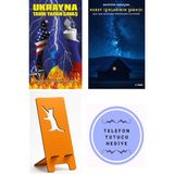 Kırmızı Kedi Yayınevi Ukrayna - Tarih Yapan Savaş - Mehmet Ali Güller + Kuzey Işıklarının Şarkısı + Telefon Tutucu