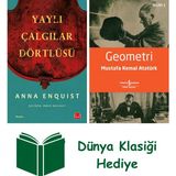 Kırmızı Kedi Yaylı Çalgılar Dörtlüsü + Geometri + Dünya Klasiği Hediye - Hayır