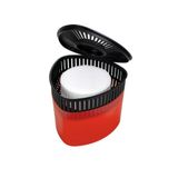 Kırmızı, Kırmızı Meyveler Üçgen - Nem Alıcı Aparat + Rutubet Giderici Tablet (500 Gram)