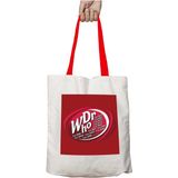 Kırmızı Kulplu Dr Who Dr Pepper Doctor Who Bbc Yıkanabilir Omuz Çanta