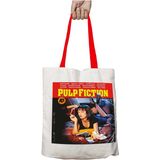 Kırmızı Kulplu Pulp Fiction Film Afiş Yıkanabilir Omuz Çanta
