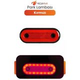 Kırmızı Led Yan Pozisyon Lambası 12-24V Reflektörlü Park Lambası