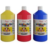 Kırmızı-Mavi-Sarı Parmak Boyası 3'lü Set 3x1000gr
