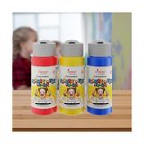 Kırmızı-Mavi-Sarı Parmak Boyası 3'lü Set 3X60ML - 01-Siyah