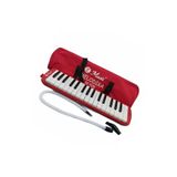 Kırmızı Melodika 32 Tuş Bez Çantalı