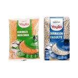 Kırmızı Mercimek 1 kg & Dermason Fasulye 500 gr - 0,01 gr