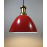 KIRMIZI METAL SARKIT AVİZE BRONZ ASKILI MYL002591