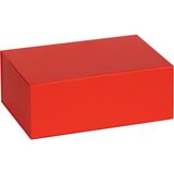 Kırmızı Mıknatıslı Hediye Kutusu 15,5X22X8,5 - 15,5x22x8,5 cm
