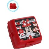 Kırmızı Minnie Mouse Beslenme Kabı - Mini Mouse Yemek Kabı, Mini Fare Beslenme Kutusu