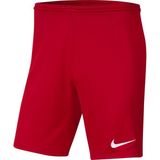 Kırmızı Nike Dry Park III Çocuk Futbol Şortu S Beden Kadınlar İçin Konforlu ve Şık BV6865-657