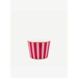 Kırmızı Pembe Porselen Yumurtalık 5 cm
