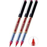Kırmızı Pilot Kalem 3 Adet Uniball Eye Broad 1.0 Mm Roller Pilot Kalem Ub-150-10 Roller Uçlu Likit Mürekkepli