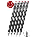 Kırmızı Pilot Kalem Speed 25 5 Adet Scrikss Pilot Kalem 0.5Mm Roller Uçlu Pilot Kalem İnce Uçlu Likit Mürekkepli Pilot