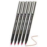 Kırmızı Pilot Kalem Ub-155 Micro Deluxe 5 Adet Uniball Pilot Kalem 0.5 Mm Roller Uçlu Pilot Kalem İnce Uçlu Likit