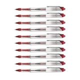 Kırmızı Pilot Kalem Ub-200 Vision Elite 0.8Mm 10 Adet Uniball Pilot Kalem 0.8 Mm Roller Uçlu Pilot Kalem İnce Uçlu Likit