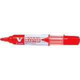 Kırmızı Pilot V-Board Master Yazı Tahtası Kalemi 6,0 mm Uç Kalınlığı ile Ekonomik ve Çevre Dostu