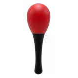 Kırmızı Plastik Marakas, 13 cm Ritim Aleti