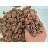Kırmızı Pomza Taşı 1,5-2,5 cm 5 Kg Volkanik Cürüf Ponza Lav Kırığı