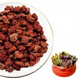 Kırmızı Pomza Taşı 15-25 mm 10 kg Volkanik Cürüf Ponza Lav Kırığı