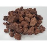 Kırmızı Pomza Taşı 15-25 mm 15 kg Volkanik Ponza Lav Taşı Ponza Kaktüs Sukulent Pomza Tarım Pomzası