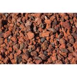 Kırmızı Pomza Taşı 15-25 mm 40 Lt (20 Kg) Volkanik Ponza Lav Taşı Kaktüs Sukulent Tarım Pom