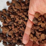 Kırmızı Pomza Taşı 3-8 Mm 25 KG Volkanik Cürüf Ponza Lav Kırığı