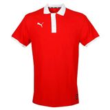 Kırmızı Puma Türkiye Basketbol Polo Yaka Antrenman Tişörtü Turkey Polo 60660404