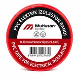 Kırmızı Pvc Elektrik İzolasyon Bandı