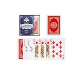 Kırmızı Pvc Plastik Su Geçirmez iskambil Poker Oyun Kağıdı rd62kr