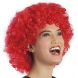 Kırmızı Renk Kıvırcık Afro Bonus Peruk Mirsm0010k-Smr-D017