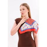 Kırmızı Rüya Model Fular Estascarf 48 x 48 cm