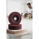Kırmızı Skoç Elyaf Mop Parlatma Diski - 100 MM Metal ve Paslanmaz 723117