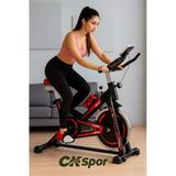 Kırmızı Spinning Bisiklet – Ev Tipi Profesyonel Kondisyon Bisikleti