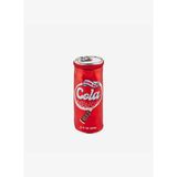 Kırmızı Suni Deri Kola Makyaj Çantası 6,5x17 cm
