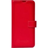 Kırmızı Tecno Spark 10 Pro Kaliteli Suni Deri Cüzdan Kılıf Kapaklı Mıknatıslı Kartlık Bölmeli Cüzdanlı Stand Özellikli