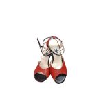 "KIRMIZI TUTKU" TANGO DANS VE SALON AYAKKABISI 8,5 CM 13 PONT KELEBEK MODEL (EU Ayakkabı Beden Sistemi, Yetişkin, Sayısal, Orta, 37)