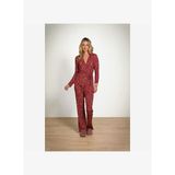 Kırmızı Viscose Pantolon