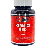 Kırmızı Yağ Bazlı Toz Gıda Boyası 25 Gr.