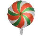 Kırmızı Yeşil Şeker Folyo Balon 18 inç