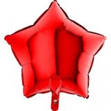 Kırmızı Yıldız Folyo Balon 18 inç